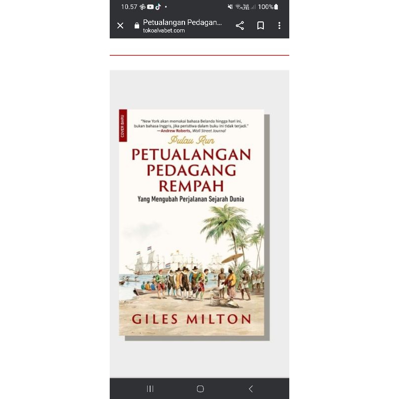 Buku PETUALANGAN PEDAGANG REMPAH