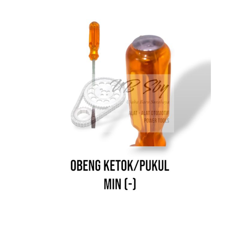 Obeng Pukul Obeng tembus Min