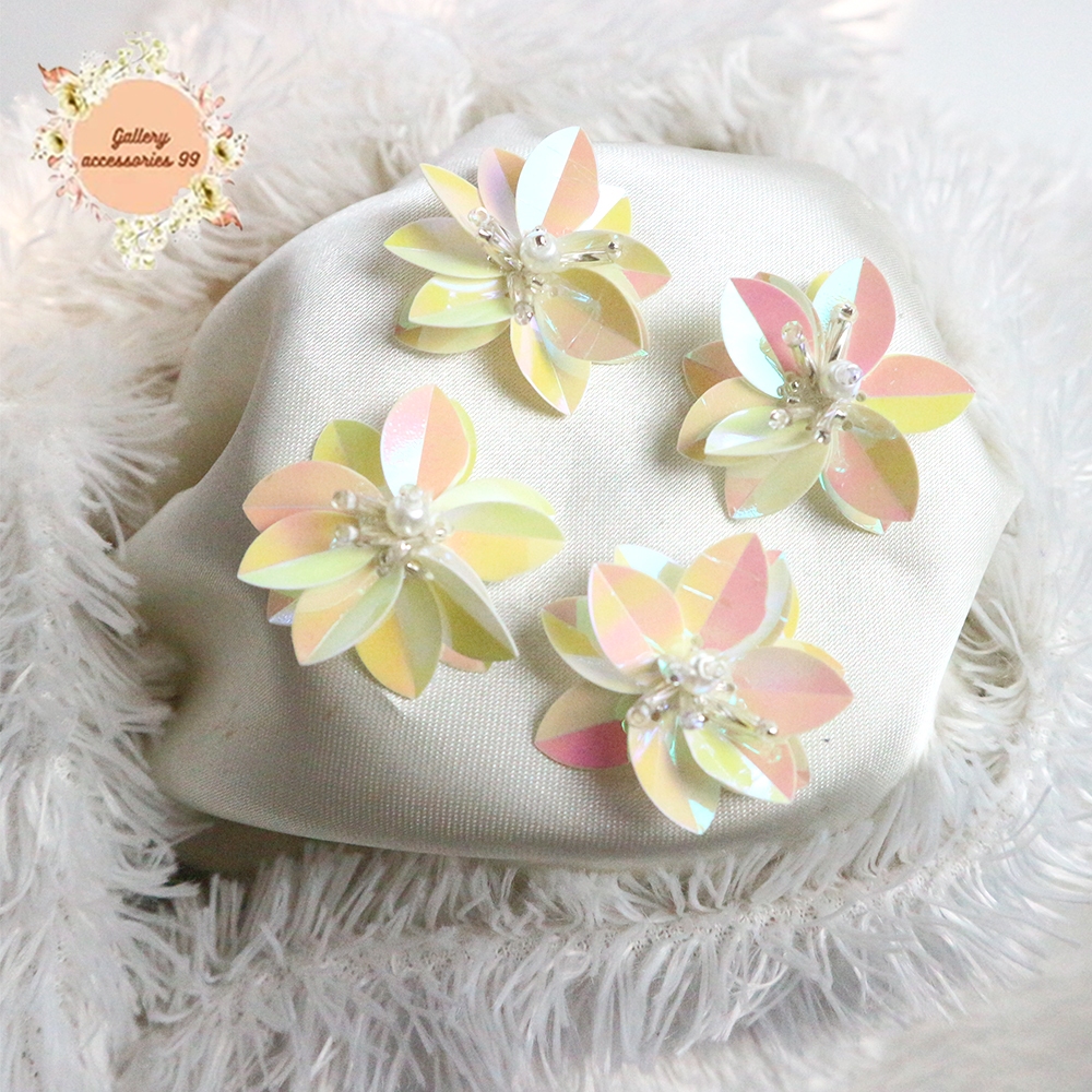 Payet Bunga Rangkai Sequin