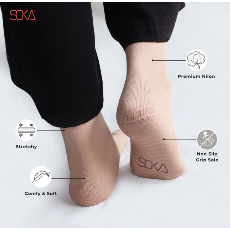 KAOS KAKI SOKA ANTI SLIP WAVE ANTI LICIN UKURAN M