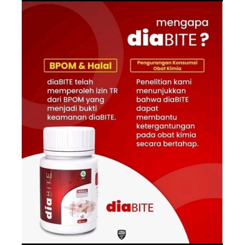 

diabitE Kapsul herbal baik untuk penderita kencing manis@ 30 kapsul