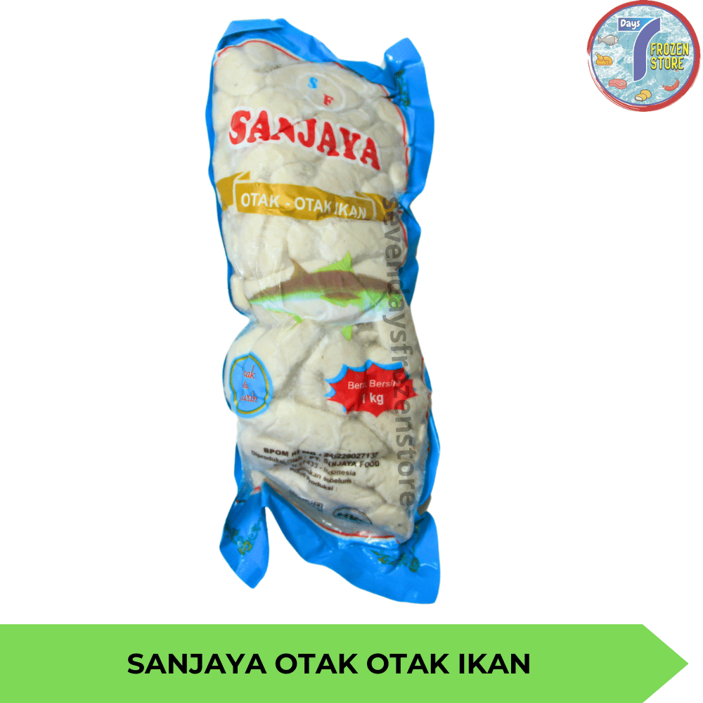 

Sanjaya Otak - Otak Ikan Beku Frozen 1 kg