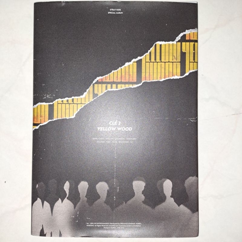 Album + CD Stray Kids Bangchan - Clé: Yellow Wood [Limited Version]