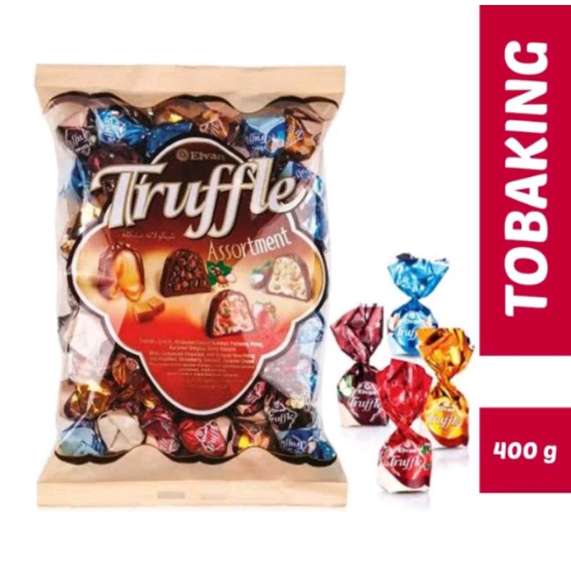 

Elvan truffle chocolate Assortments 400g.
