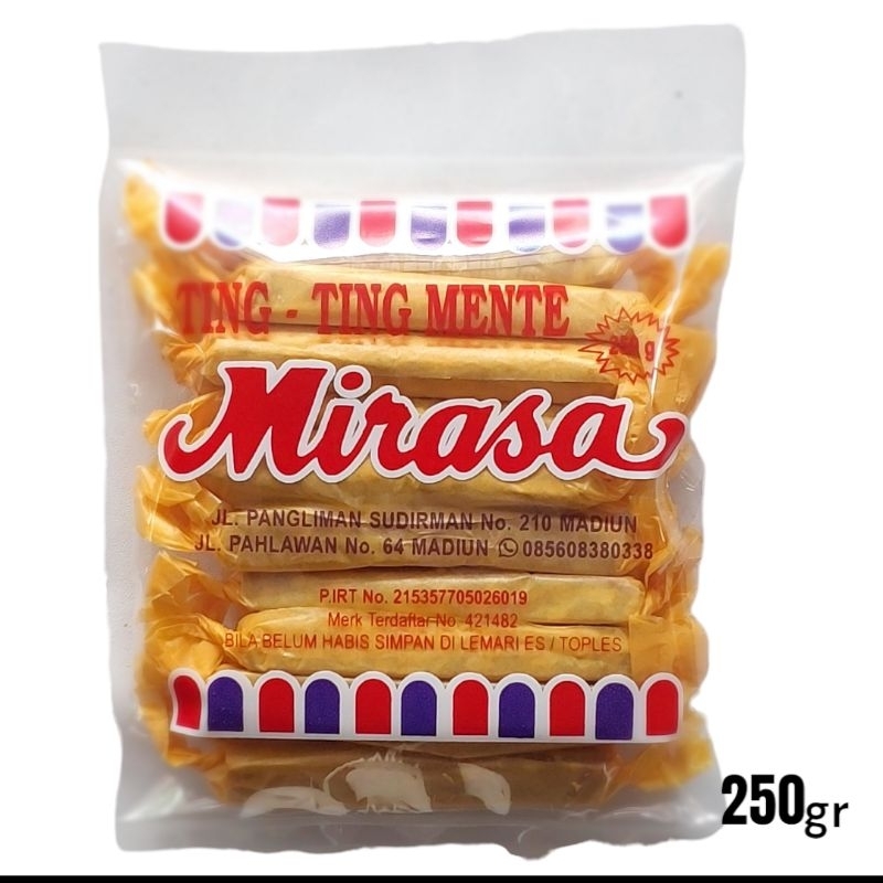 

Ting Ting Kacang Mede Mirasa Madiun 250gr