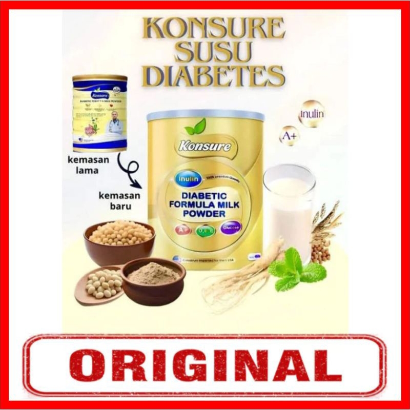

KEMASAN | SUSU KONSURE DIABETES IMPORT SUSU UNTUK DIABETES DAN KENCING MANIS