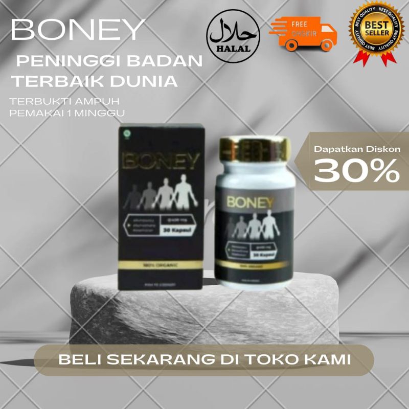 Dr O - Boney/Kapsul Peninggi Herbal/Bantu Naik 5-15 Cm