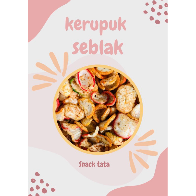 

KERUPUK SEBLAK/KERUPUK BAWANG BANTET DAUN JERUK