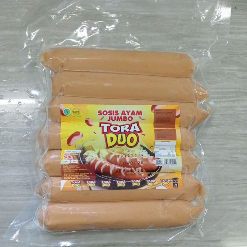 

TORA DUO Sosis Bakar Ayam isi 7 500g