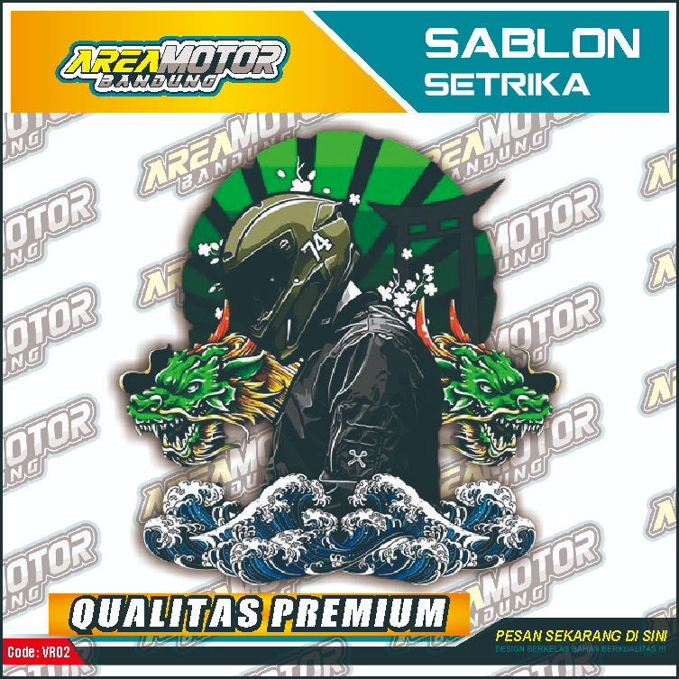 

Print sablon DTF/cetak sablon DTF/sablon setrika siap press 1 sisi Tema NIGHT RIDER v4 Uk A4 / A3