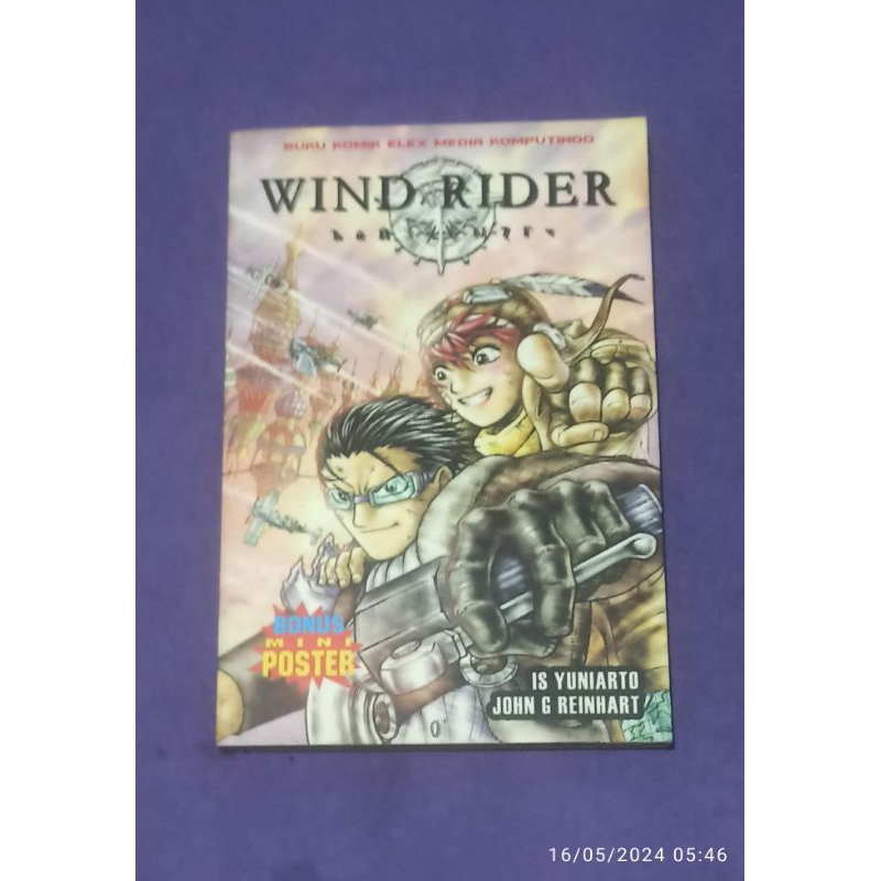 Komik Wind Rider 1 end