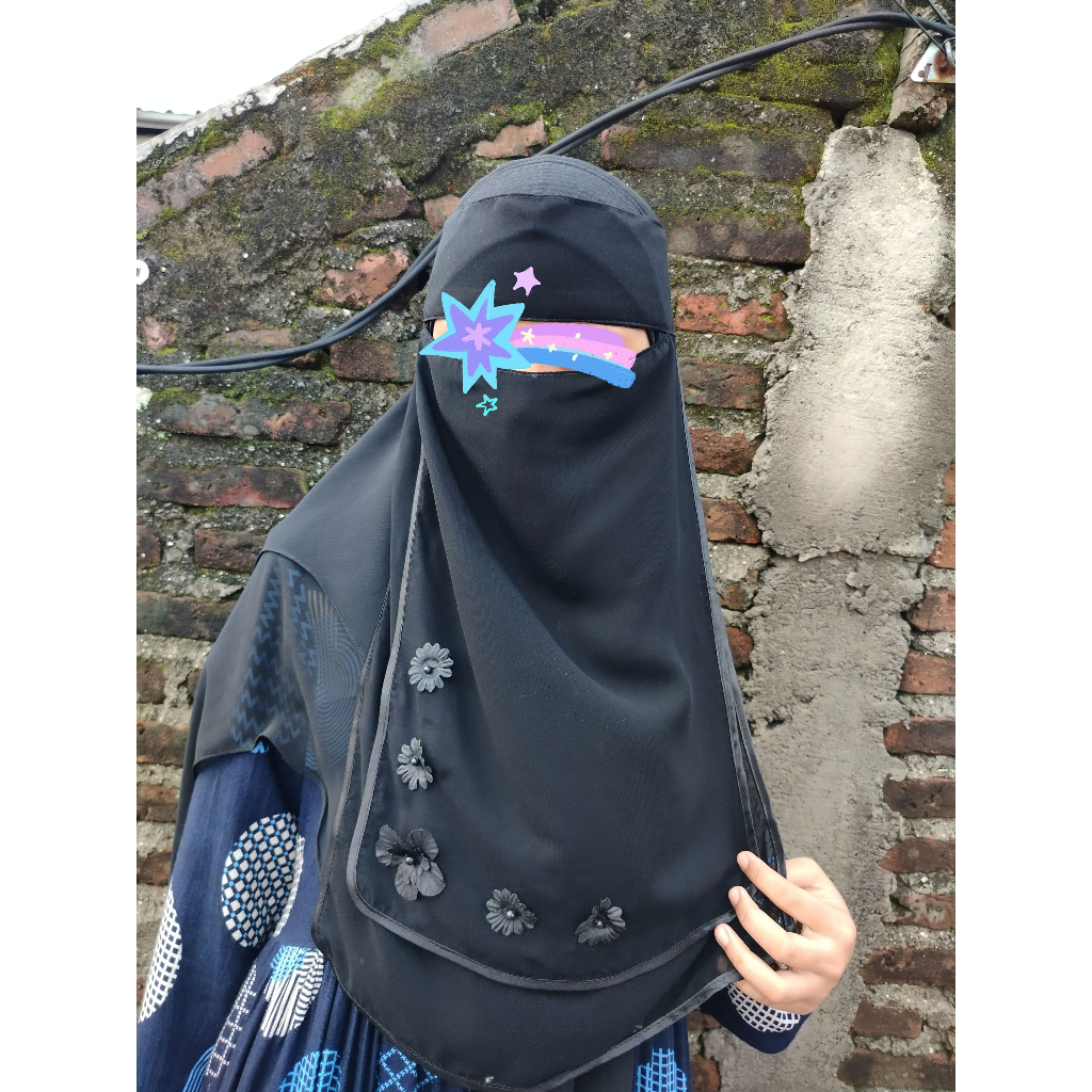 sale niqob cadar bandana murah-niqob-khimar arab murah