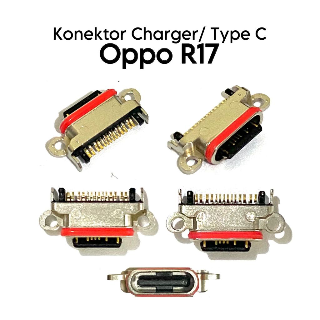 Konektor Charger Only Tipe C Oppo R17 / CPH1879 / PBEM00 - Connector Cas Charge Casan Charging
