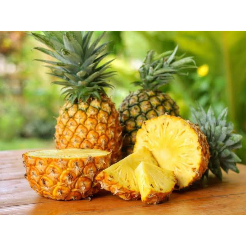 

buah nanas Palembang ukuran kecil manis segar harga per pcs