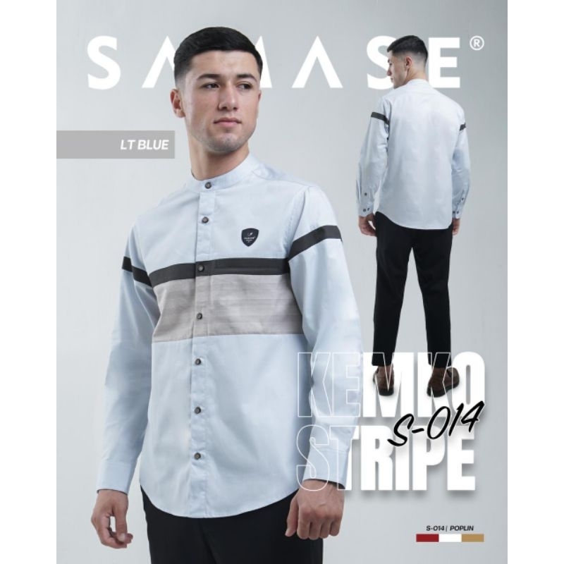Kemko Samase Strip S014 Lengan Panjang