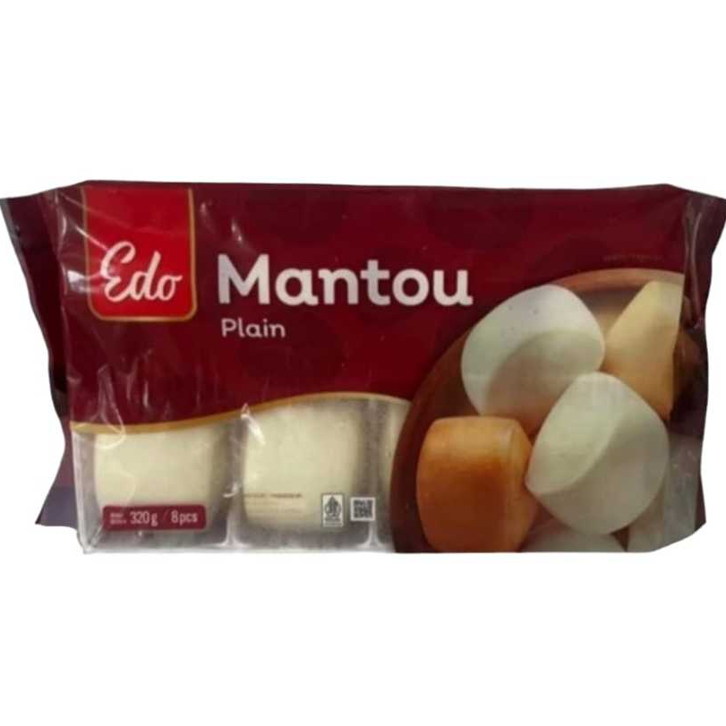 Mantau Edo Plain isi 8 pcs