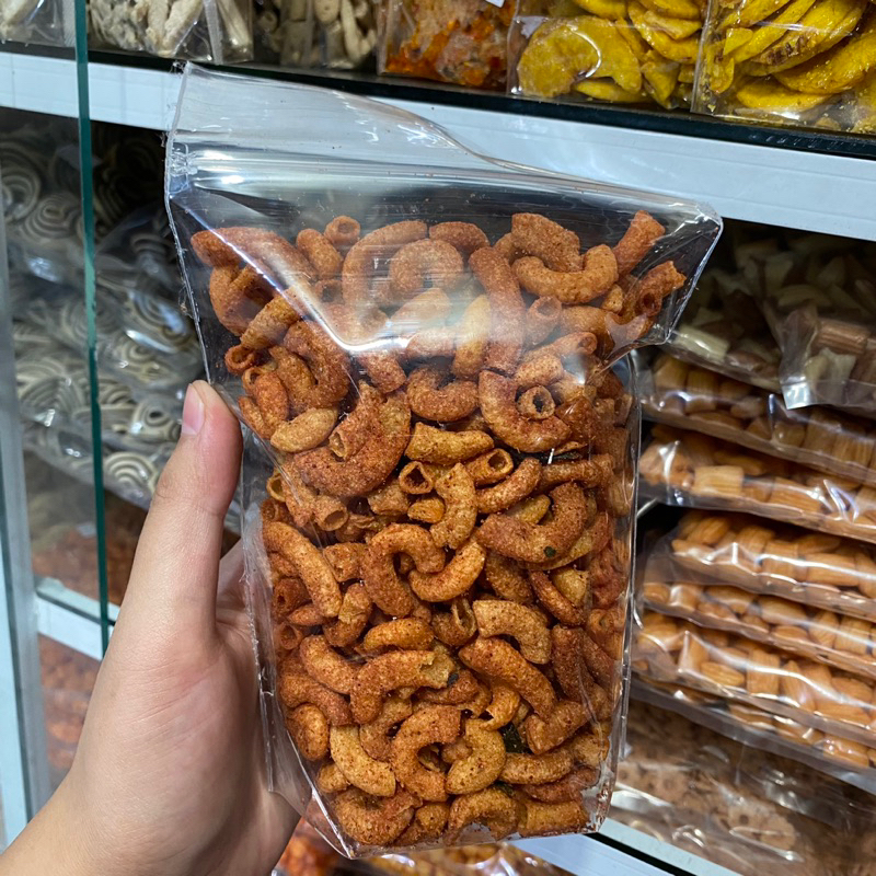 

[BEST SELLER] Makaroni Kriuk PEDAS JERUK, BALADO, KEJU, JAGUNG BAKAR 200gr