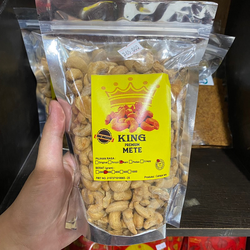 

Kacang KING METE PREMIUM 300gr