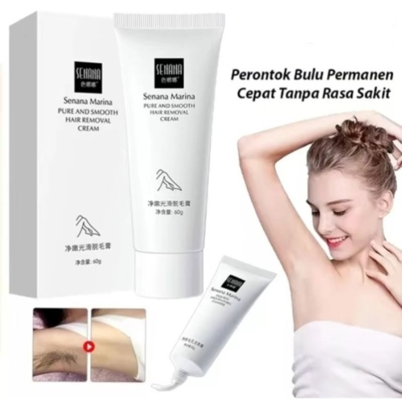 CREAM PENGHILANG BULU RAMBUT KAKI KETIAK HAIR REMOVAL CREAM KRIM PERONTOK KUMIS JENGGOT