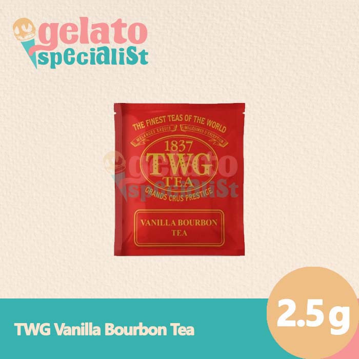 

TWG Tea Sachet Silk Teabags 2.5gr Vanilla Bourbon