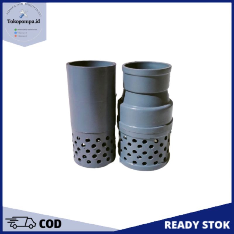 Tusen Klep 1,5" inch Dim Pompa Air Modifikasi Obohan Check Valve / Foot Klep Pompa Air 1,5 inch