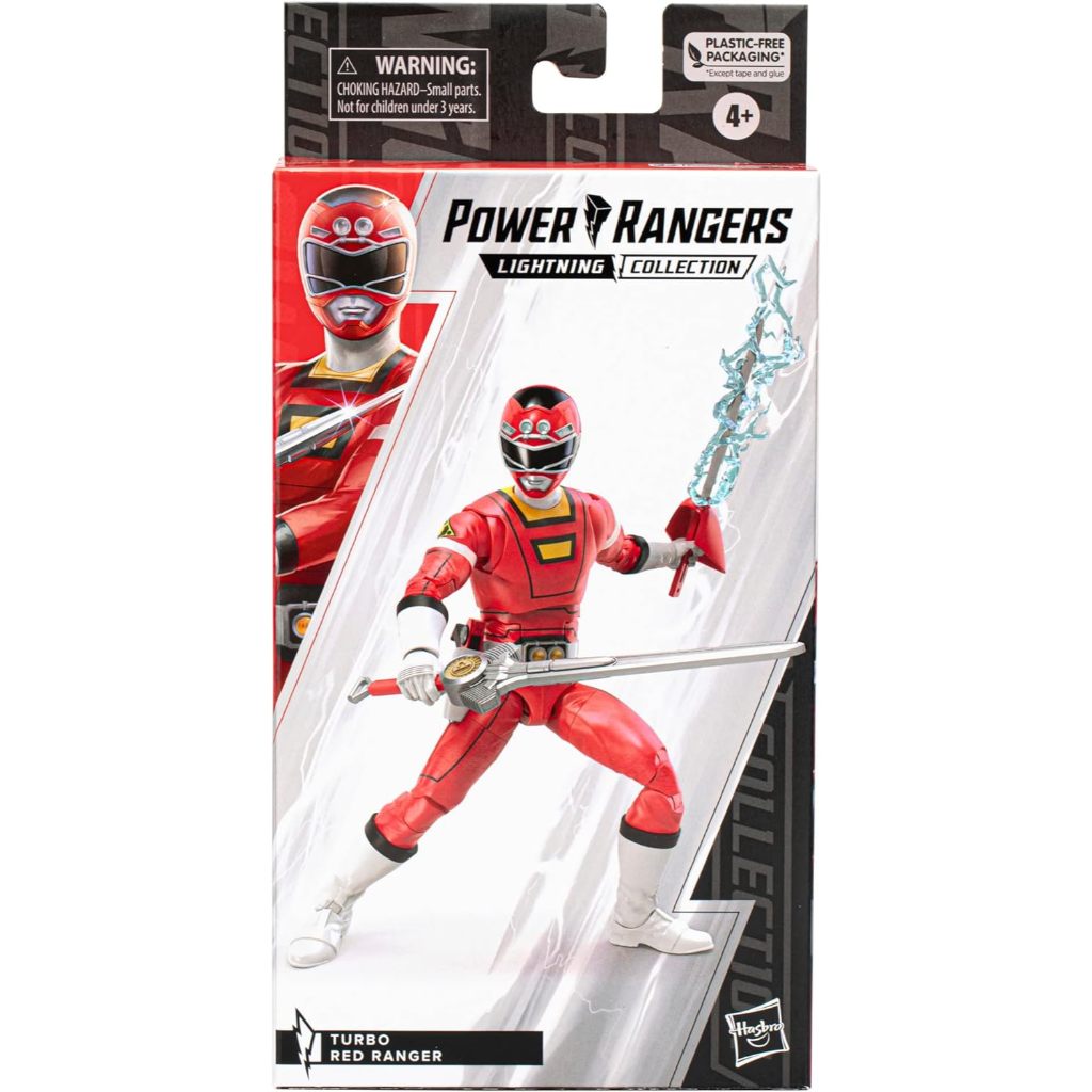 HASBRO POWER RANGERS LIGHTNING COLLECTION TURBO RED RANGER MISB