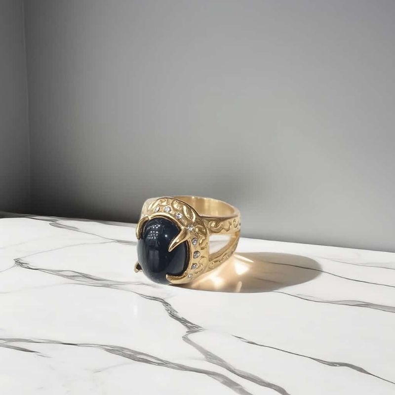 cincin batu onix wanita