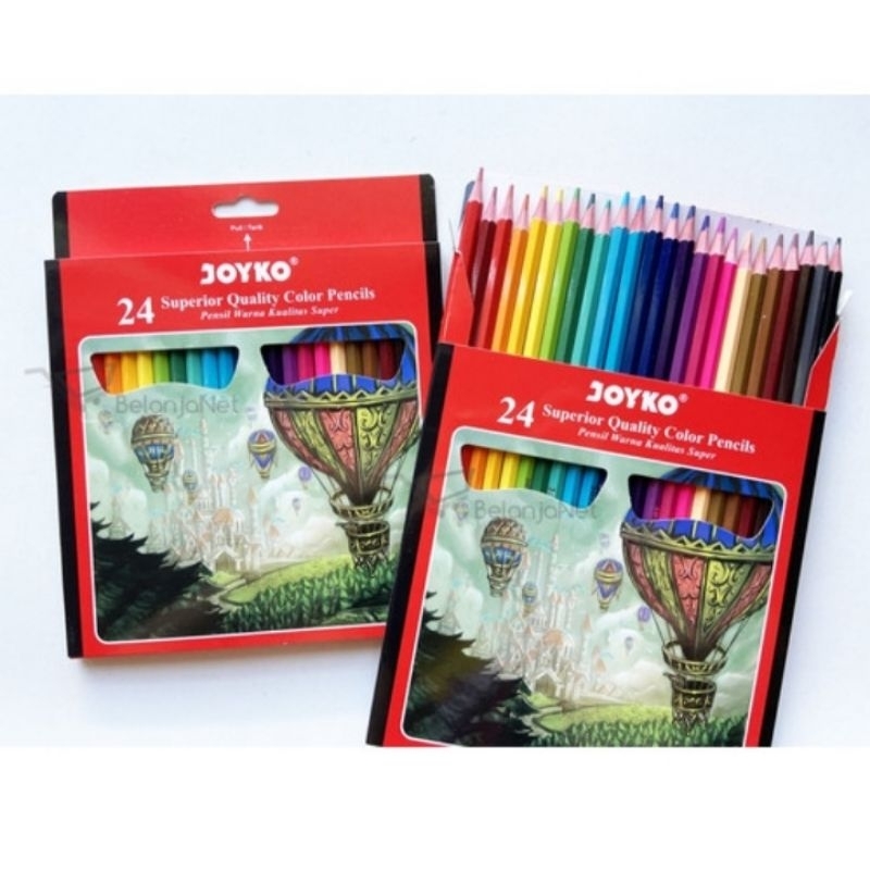 

Pensil warna joyko panjang 24 warna
