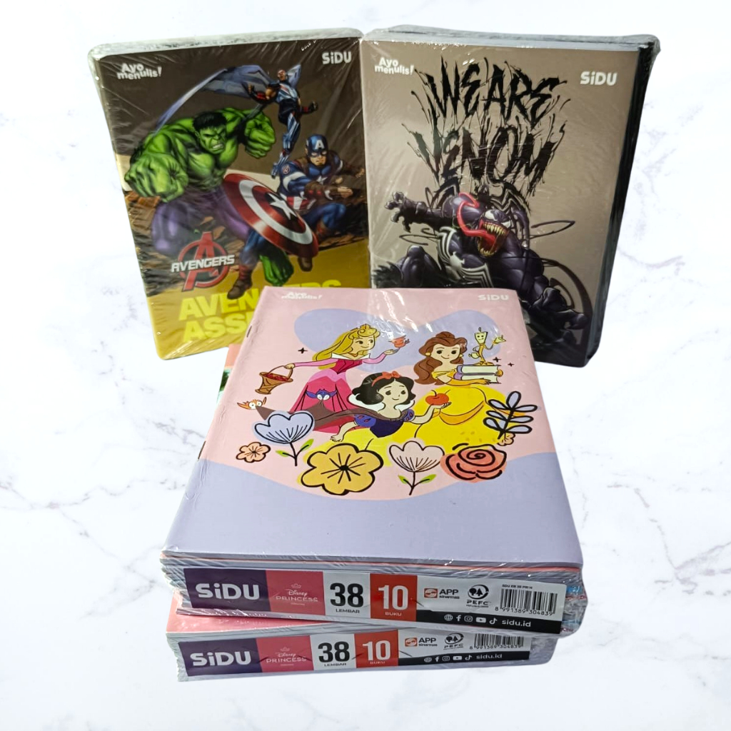 

Buku Tulis Sidu 38 (1 PACK) isi 10