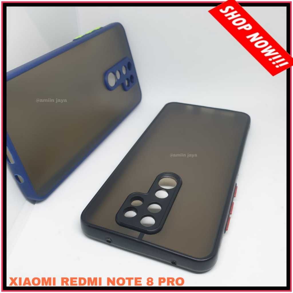 Case Xiaomi Redmi Note 8 Pro Shockproof Hybird Premium Hard Case