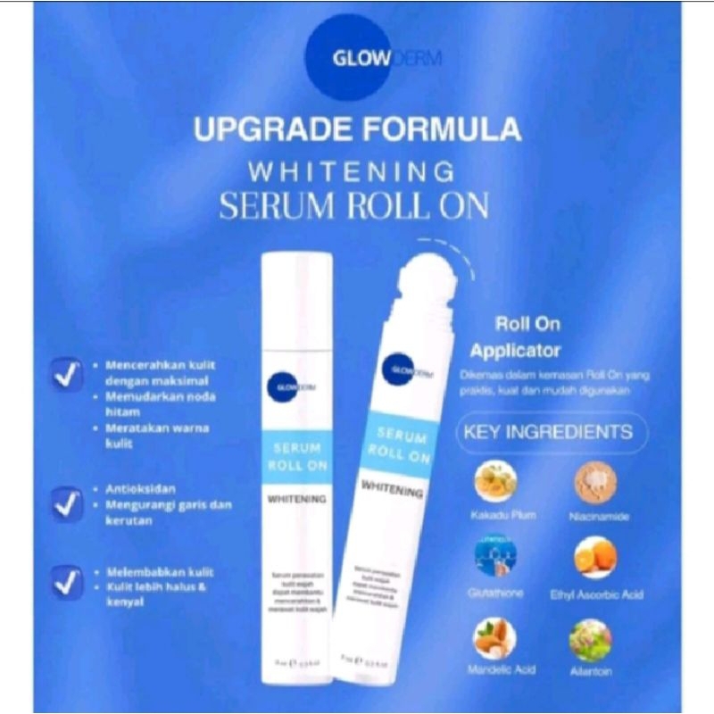 Serum Whitening Roll On By Glowderm
