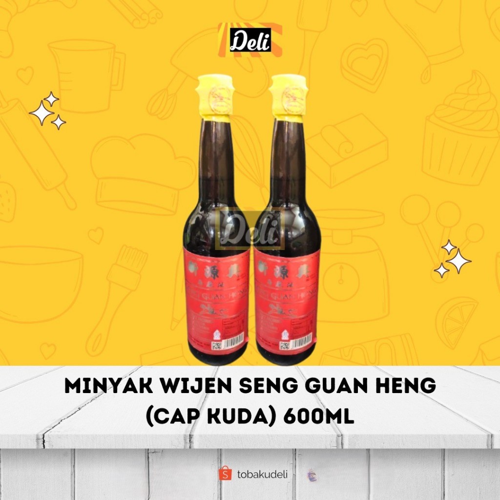 

Minyak Wijen Sesame Oil SGH Seng Guan Heng (Cap Kuda) 600ml