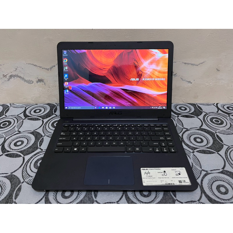 Laptop Bekas Asus Vivobook E402YA Amd E2-7015 Ram 4GB DDR4 Hardisk 1TB Vga Radeon R2 Bergaransi