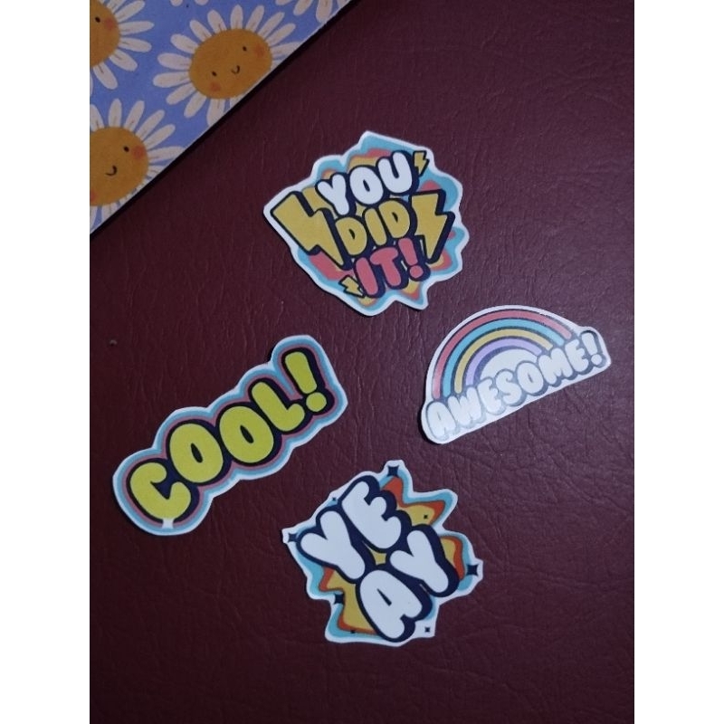 

sticker quote cool / astetik / DIY HP / Jurnal Diary