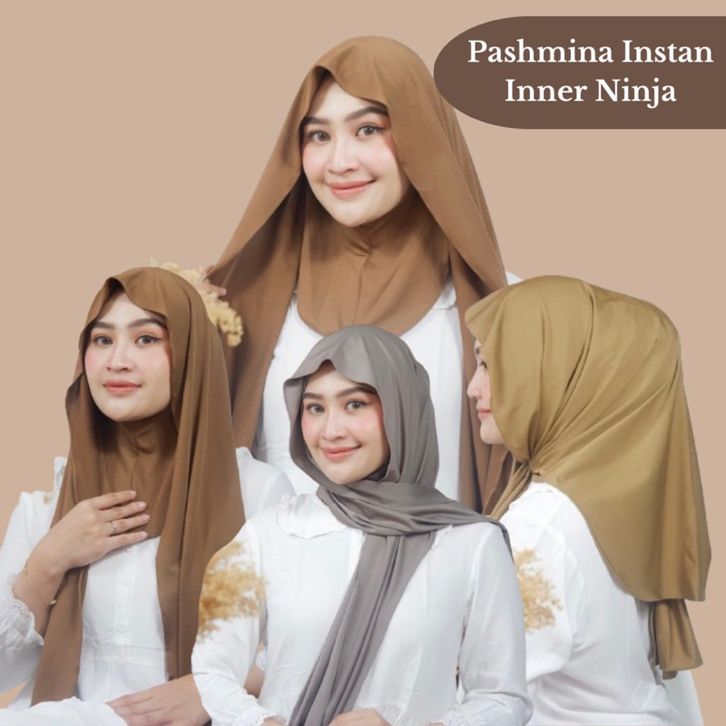 PASHMINA INSTAN INNER NINJA / PASHMINA INNER NINJA / PASHMINA INSTAN