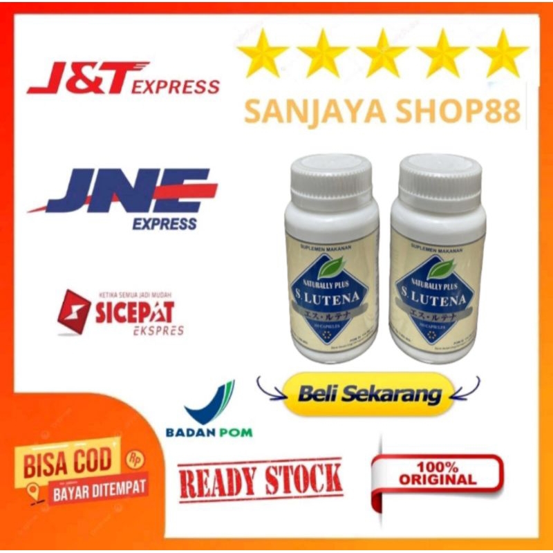 S.lutena Asli - Super Lutena / Slutena Softgel Obat Mata Original