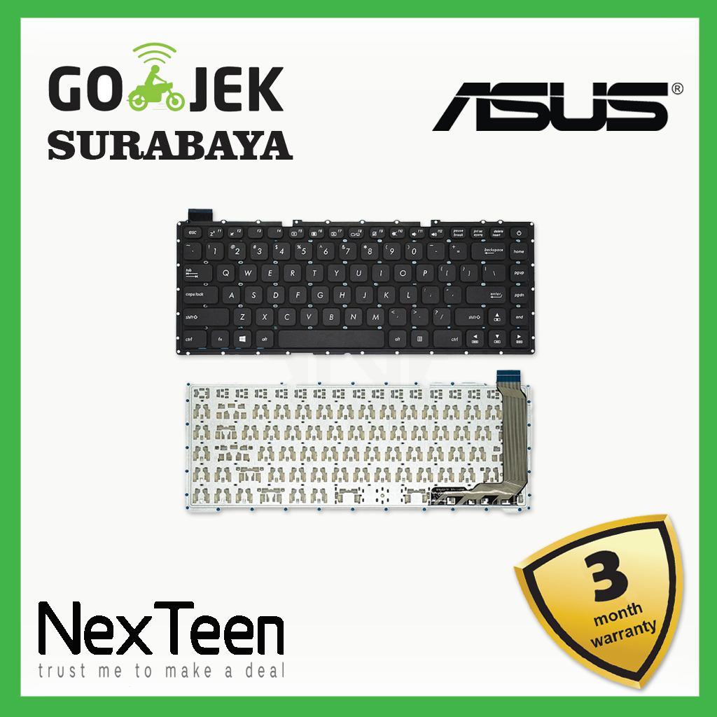 Original Keyboard Laptop ASUS X441 X441S X441N X441NA X441NC X441SA X441SC X441UA Series