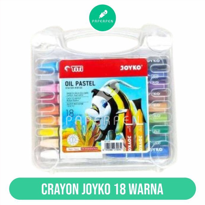 

KODE W13L CRAYON JOYKO 18 WARNA
