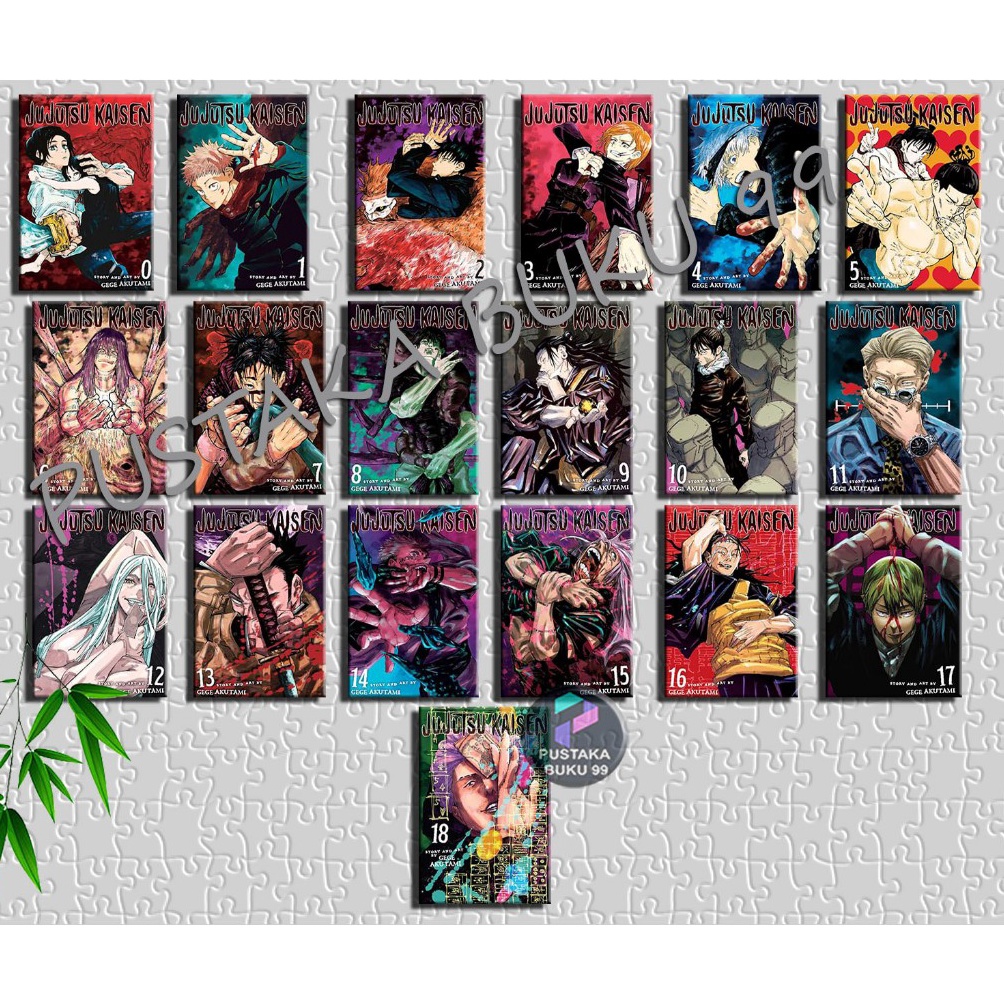 KODE N9X Komik Jujutsu Kaisen Vol 25 English