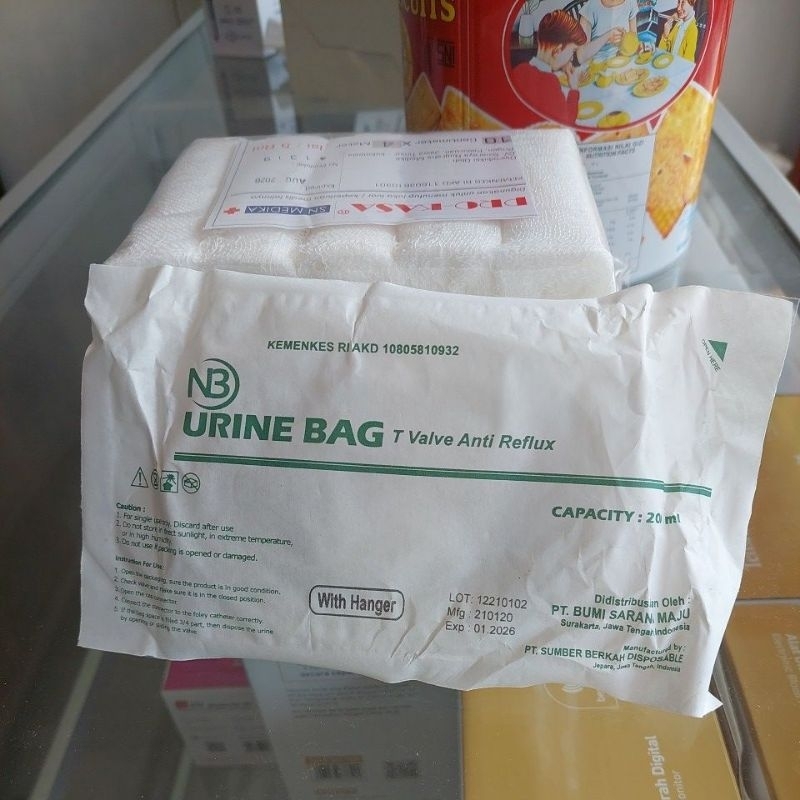 Urine Bag + hanger