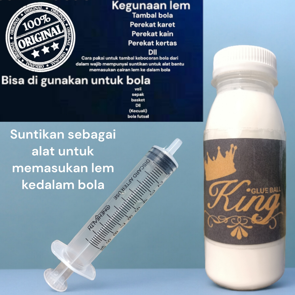 cairan ajaib bola sepak bola voli lem segala jenis bola untuk menambal kebocoran bola voli