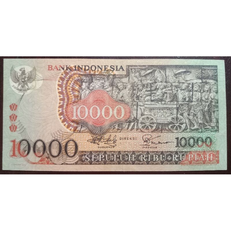UANGKUNO 10.000 RUPIAH BARONG THN 1975