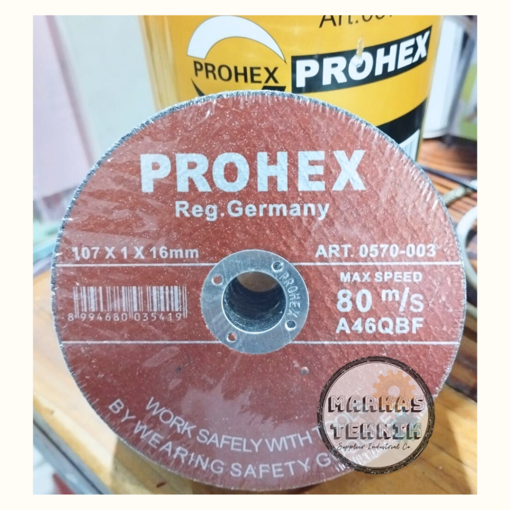 PROHEX Batu Potong 4" / Batu Potong 4" PROHEX / Cutting Wheel 4 Inch