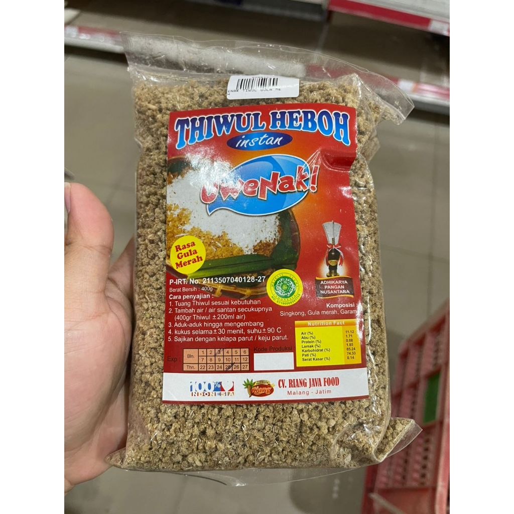 

Tiwul heboh PREMIUM BY KIKANAYA