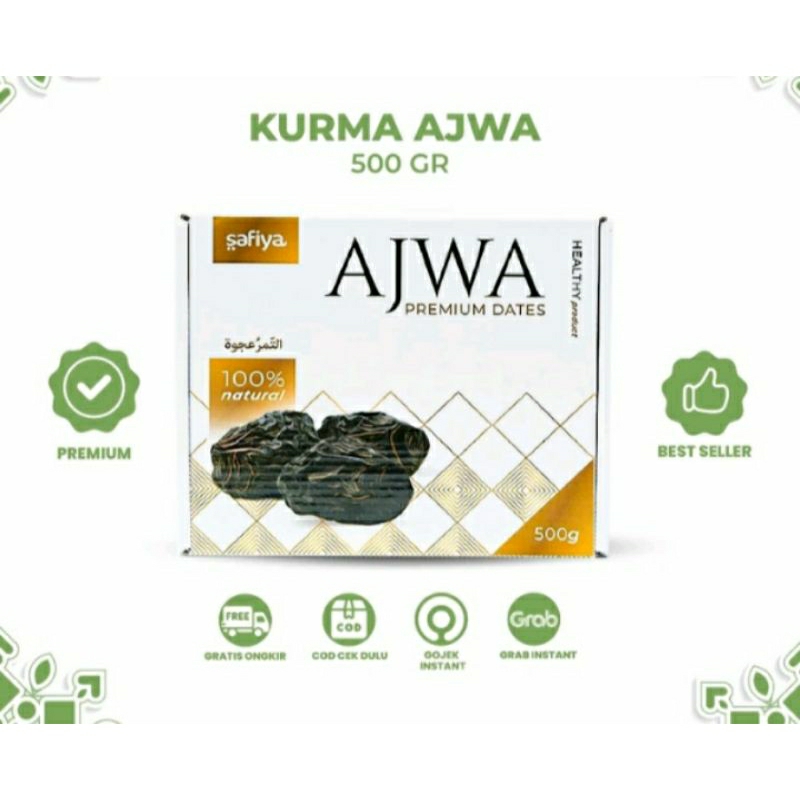 

Kurma Ajwa Madinah 500 Gram | Kurma Original