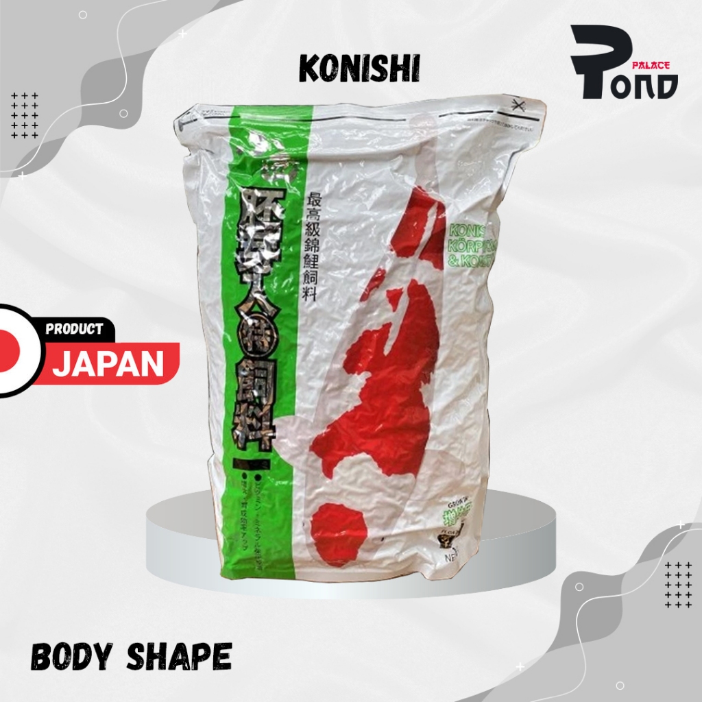 Makanan Ikan Koi Konishi Body Shape 5Kg Pakan Koi Food JAPAN