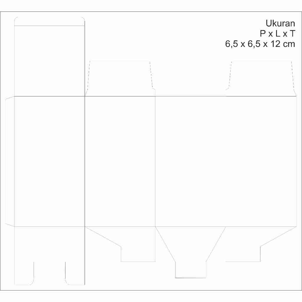 

Box Custom Full colour/Brand sendiri ukuran P x L x T = 6,5 x 6,5 x 12 cm