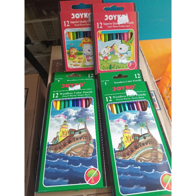 

JOYKO pensil warna, 12 color
