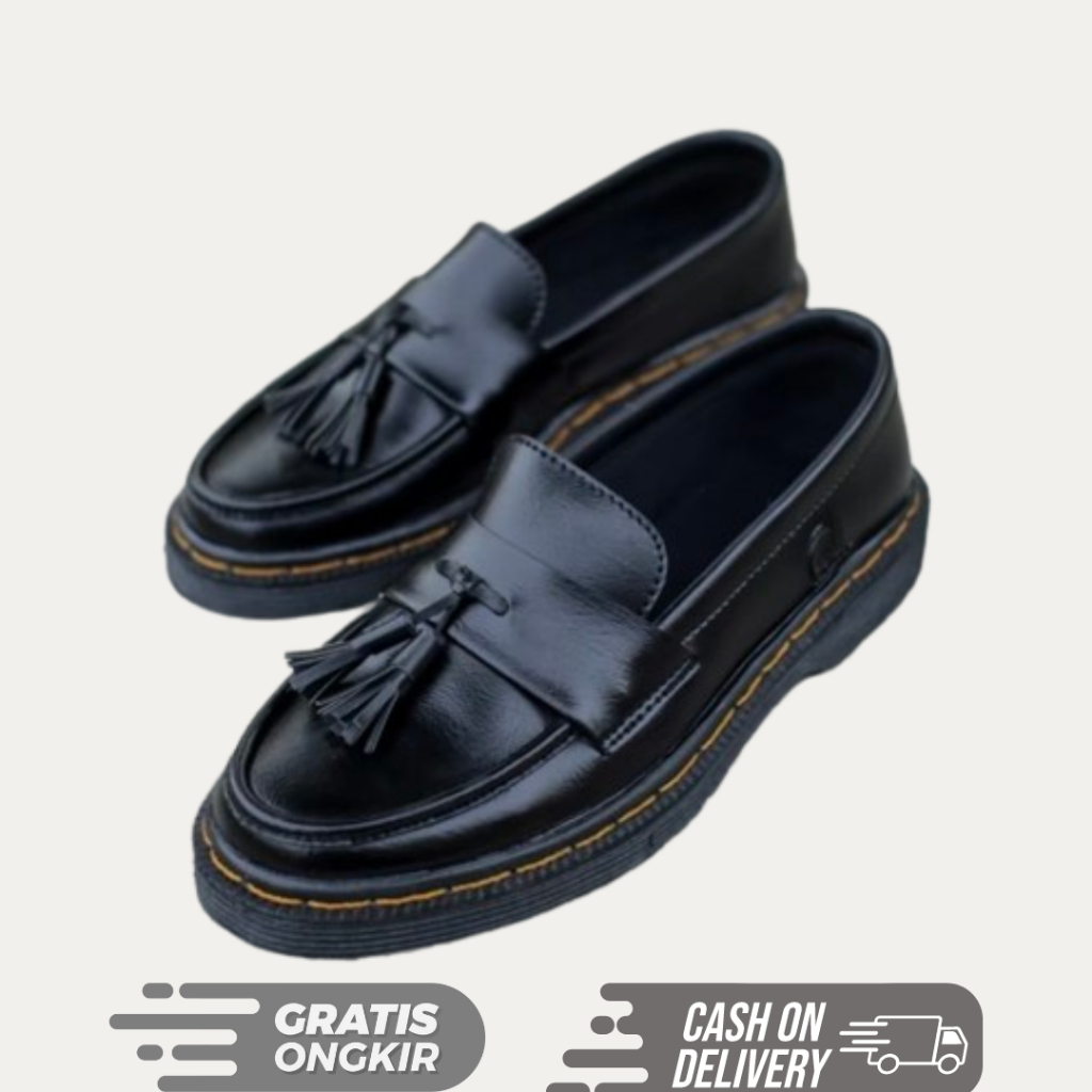 Sepatu Formal Loafers Pria | Sepatu Formal Casual Pria Keren Elegan | Sepatu Loafers Kerja Pria Sepa