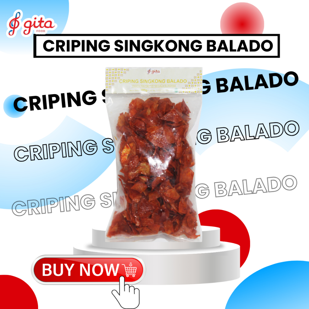 

Criping Singkong Rasa Balado Kemaan [300 g]